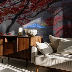 Tranquil Autumn Pagoda