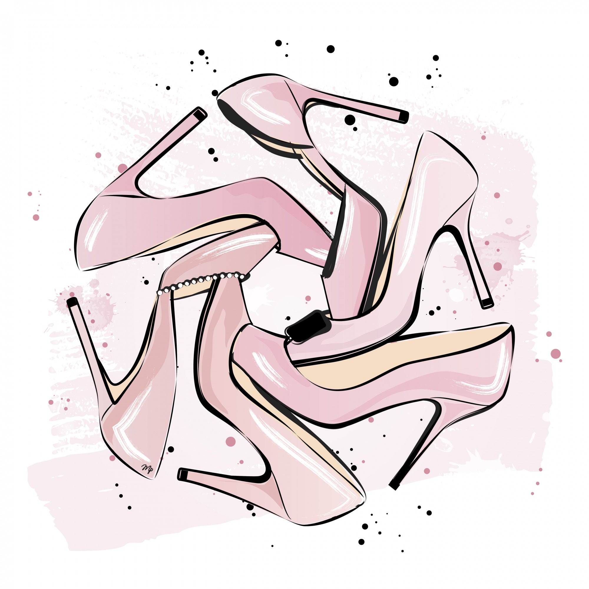 Pink Heels