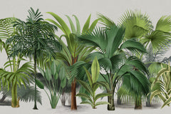 Wall mural Exotic Wildlife 4 – fototapet med unikt motiv som skapar en inspirerande fondvägg
