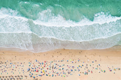 Wall mural Summer Beach – fototapet med unikt motiv som skapar en inspirerande fondvägg