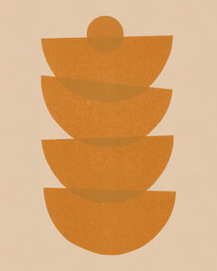 Wall mural Balanced Unbalance #2 – fototapet med unikt motiv som skapar en inspirerande fondvägg