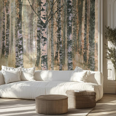 Autumn Birch Forest