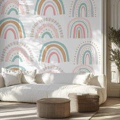Chic Pastel Rainbows