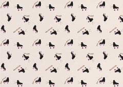 Retro Roller Skates Pattern
