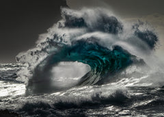 Wall mural Kauaiian Wave – fototapet med unikt motiv som skapar en inspirerande fondvägg