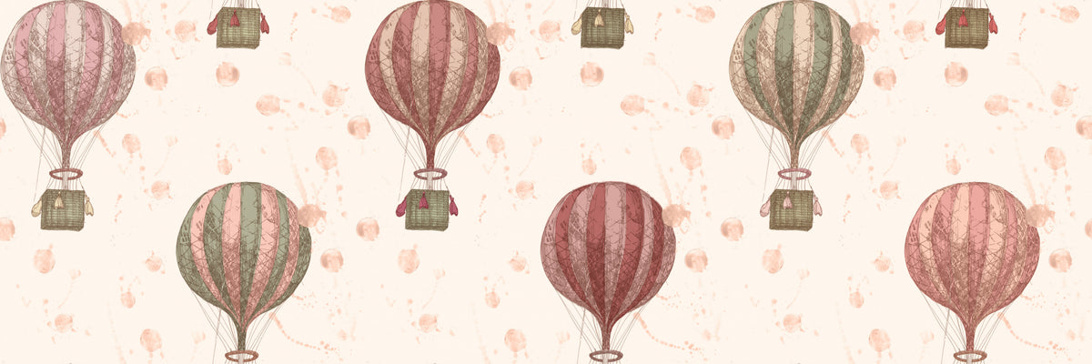 Hla16 Varmluftsballonger Rosa