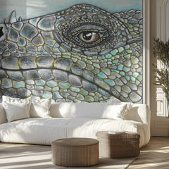 Vivid Iguana Scales