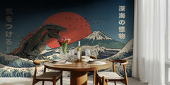Godzilla Mount Fuji Wave