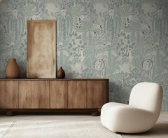 Lemurs Jungle Pattern