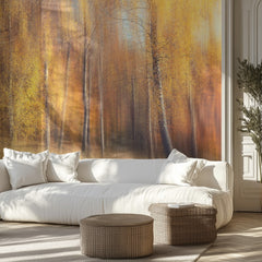 Golden Birch Forest