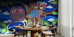 Whimsical Night Owls