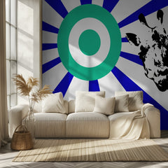 Giraffe Target Sunburst