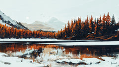 Wall mural Serenity 7kpng – fototapet med unikt motiv som skapar en inspirerande fondvägg