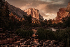 Wall mural Yosemite 2 – fototapet med unikt motiv som skapar en inspirerande fondvägg