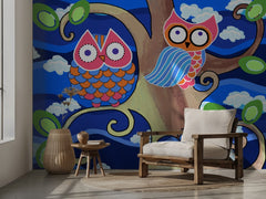 Whimsical Night Owls