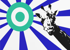 Giraffe Target Sunburst