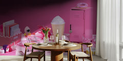 Pink Aesthetic Display
