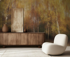 Dreamy Autumn Birches