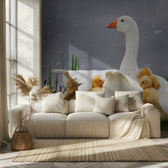 Protective Goose Family