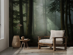 Misty Forest Path