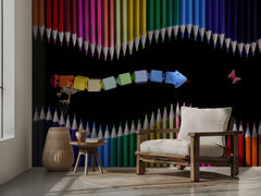 Origami Rainbow Pencils