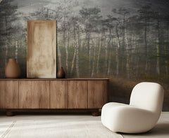 Serene Birch Forest