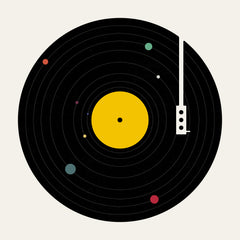 Wall mural Music Everywhere – fototapet med unikt motiv som skapar en inspirerande fondvägg