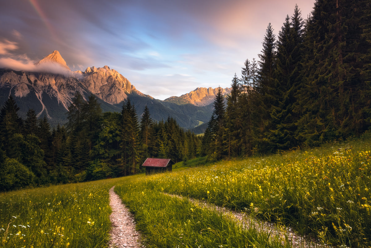 Ehrwalder Sonnenspitze (Tyrol / Østerrike)