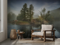 Misty River Morning