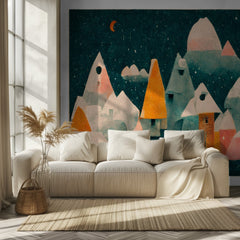 Winter Night Village