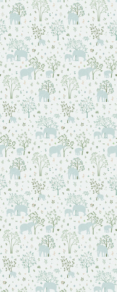 Wall mural Hl2 Elephant 126mm X 3mm – fototapet med unikt motiv som skapar en inspirerande fondvägg