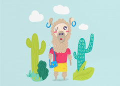 Fashion Llama Winks