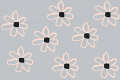 Wall mural Bold Flowers No 2 – fototapet med unikt motiv som skapar en inspirerande fondvägg