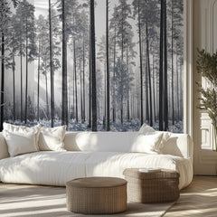 Winter Pine Trees II
