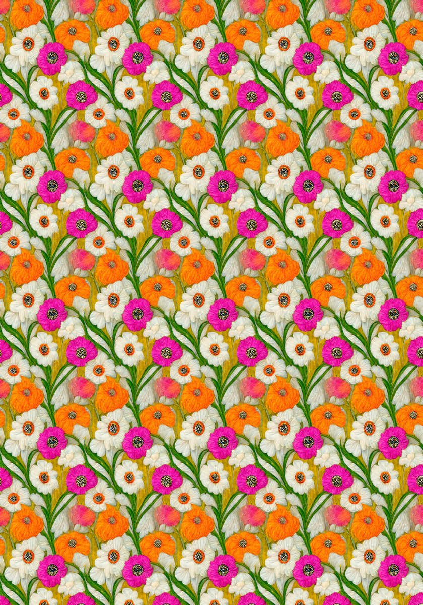 Sydd blomstermønster