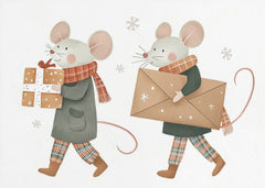 Holiday Mice with Gifts