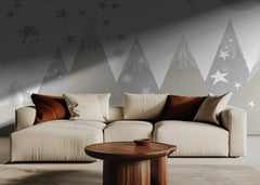 Whimsical Starry Mountains