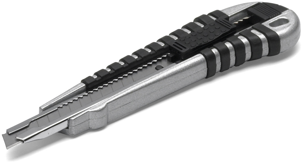 Brytbladskniv med ett blad (2 storlekar)