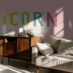 Colorful Unicorn Text