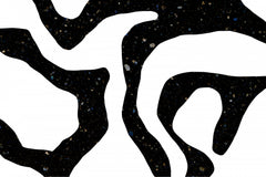 Wall mural Black Gems – fototapet med unikt motiv som skapar en inspirerande fondvägg