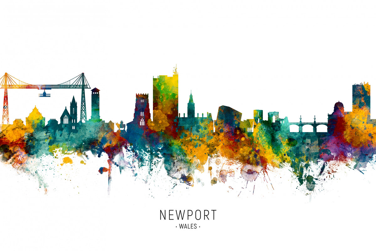 Newport Wales horisont