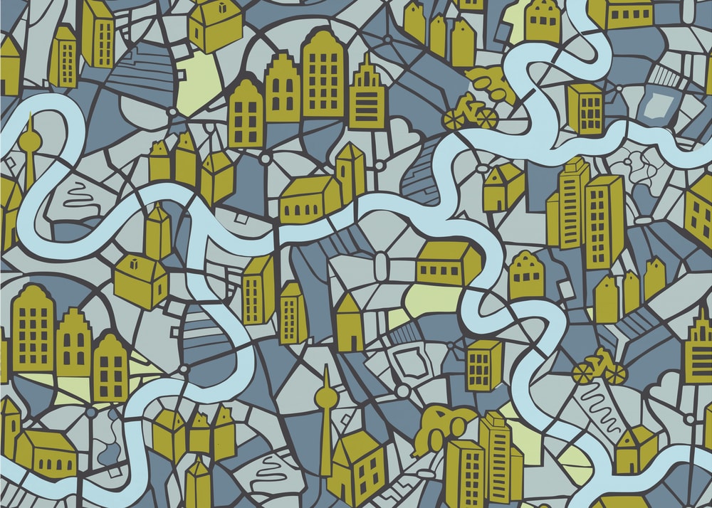 Illustrated City Map