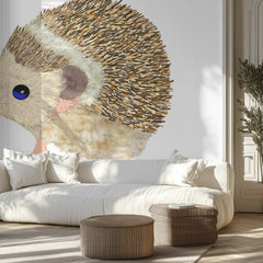 Cute Blue Eyed Hedgehog