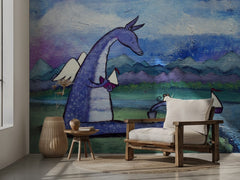 Whimsical Dragon And Friends