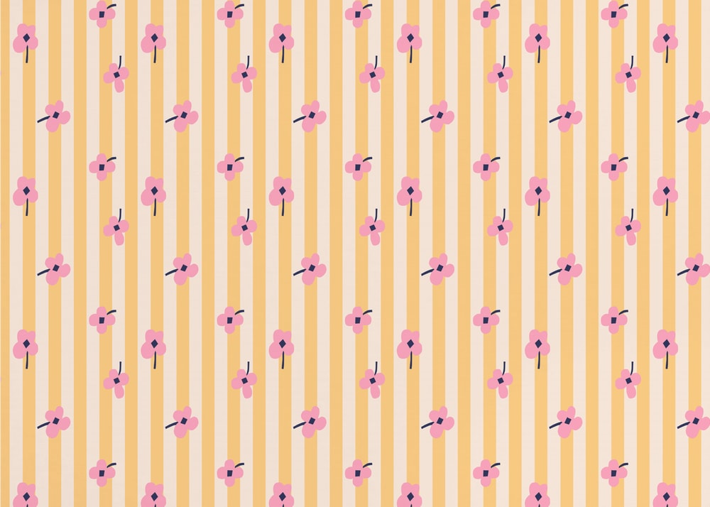 Sweet Floral Stripes