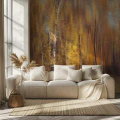 Golden Birch Forest