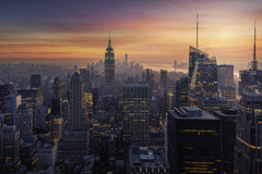 Wall mural Big Apple – fototapet med unikt motiv som skapar en inspirerande fondvägg