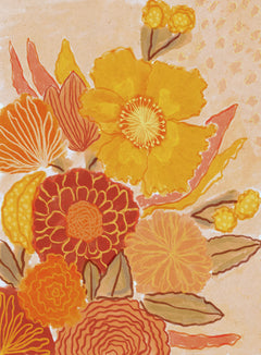 Wall mural Magic Bouquet – fototapet med unikt motiv som skapar en inspirerande fondvägg