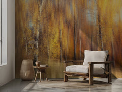 Golden Birch Forest