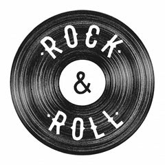 Wall mural Rock Roll Print – fototapet med unikt motiv som skapar en inspirerande fondvägg